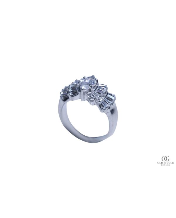 artdecosilverringwithmoissanitegemstone-1