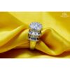 artdecosilverringwithmoissanitegemstone-2