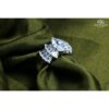 artdecosilverringwithmoissanitegemstone-3