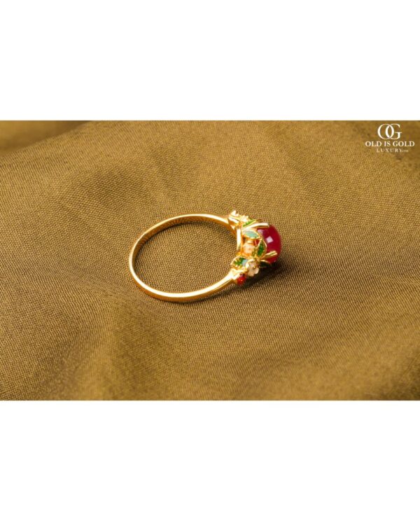 naturalrawrubydropandenamelwork24kgoldplated-2